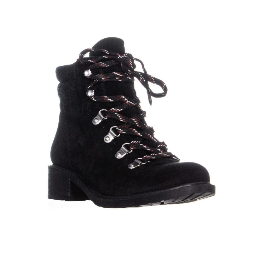 Sam Edelman Darrah Boot Black Suede Womens Size 7